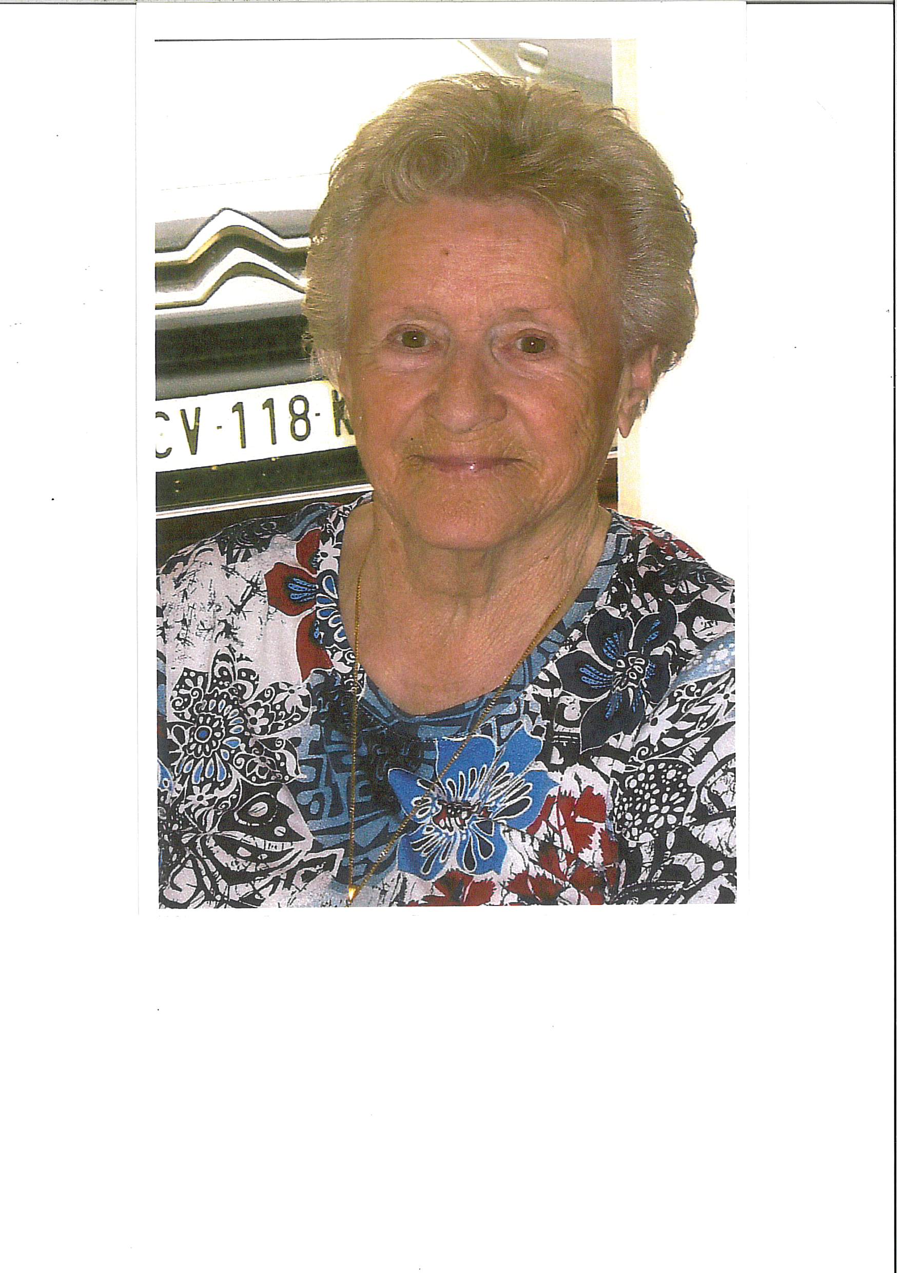 Madame Odette VELGE née BONTE