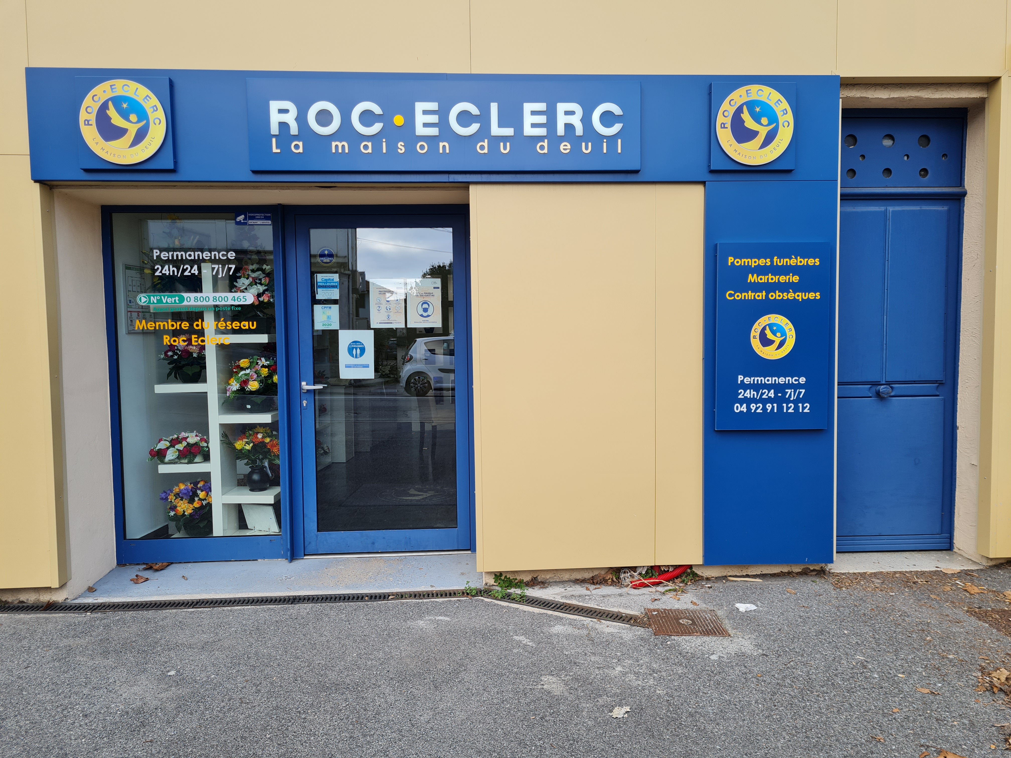 Pompes Funèbres ROC ECLERC - Antibes - Nice 