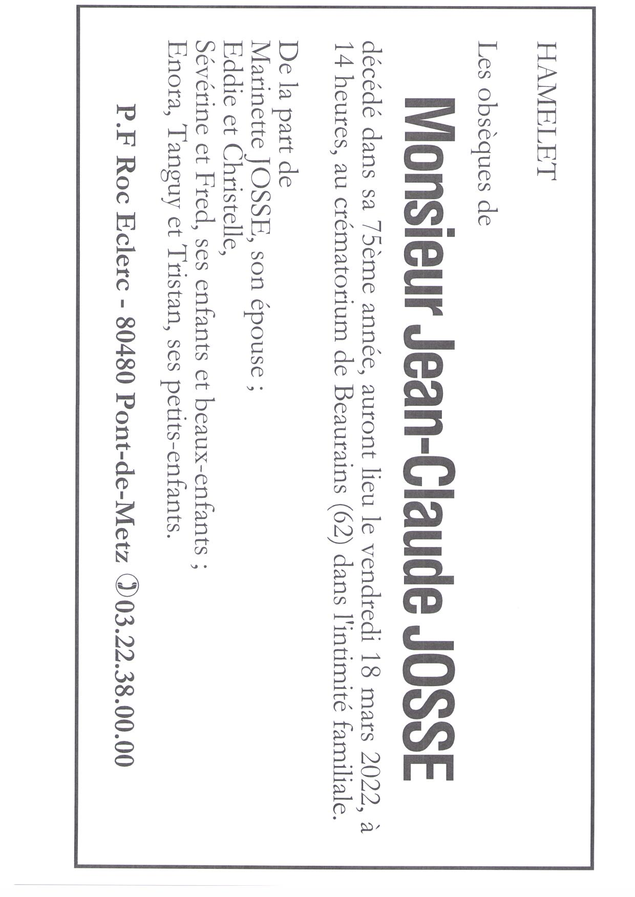 Madame Denise DUBUT née DERCOURT