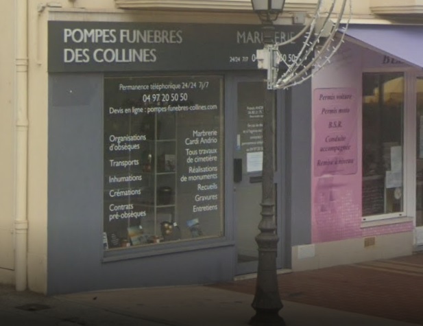 Pompes Funèbres des COLLINES - Villefranche sur Mer - Foch 