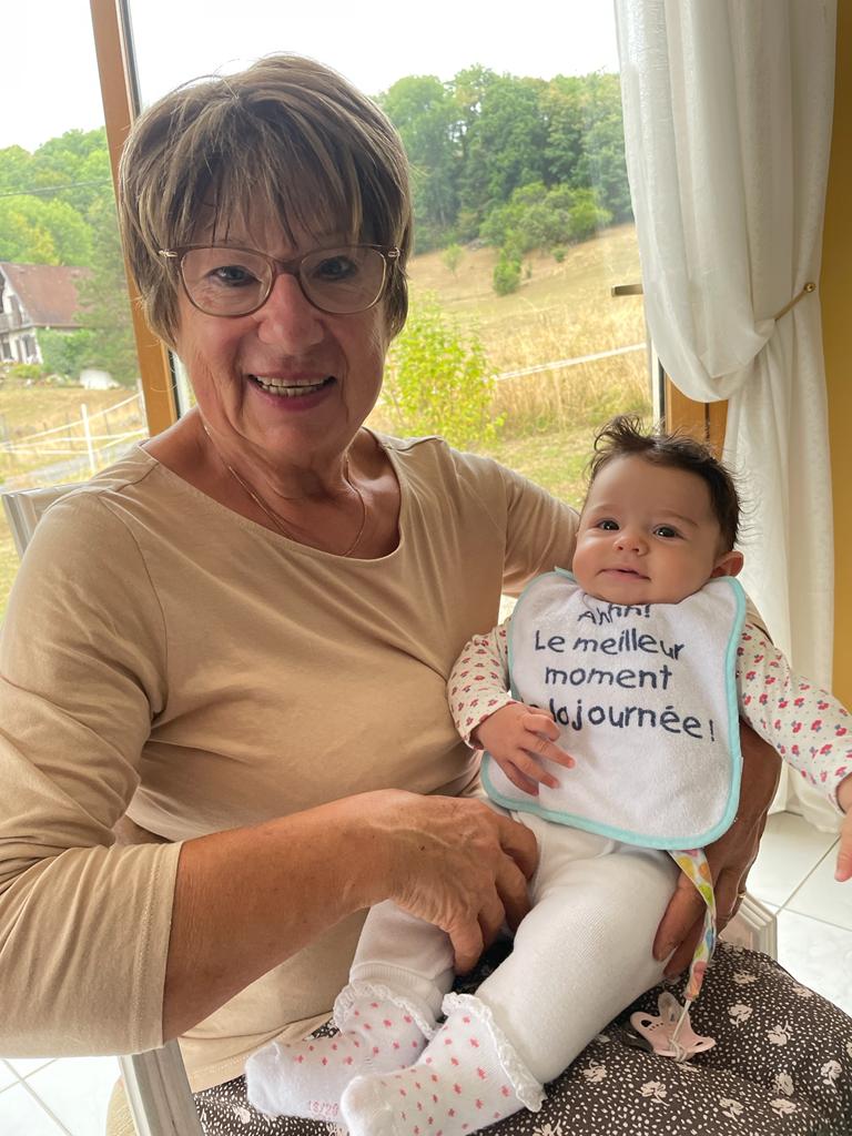 Madame Chantal, Gilberte, Colette, Andrée HECKMANN née BROIN