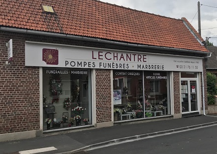 Pompes Funèbres LECHANTRE - Courrieres - Fusillés 
