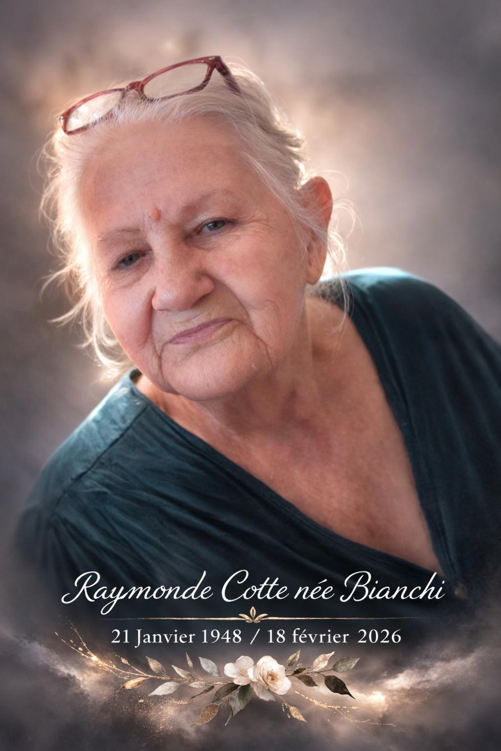Madame Raymonde COTTE née BIANCHI
