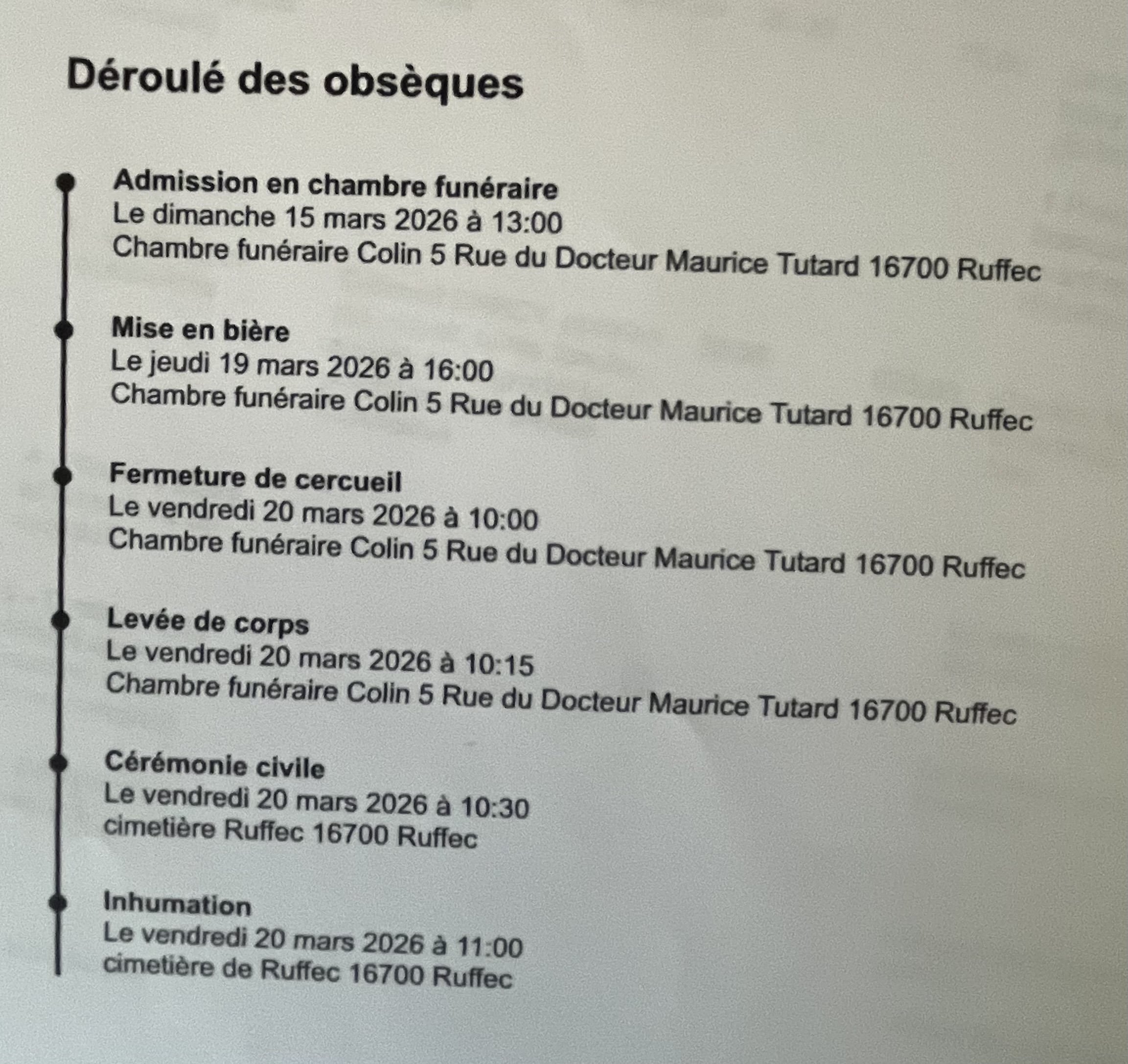 Monsieur Jean Noël, Yves BERNARDEAU