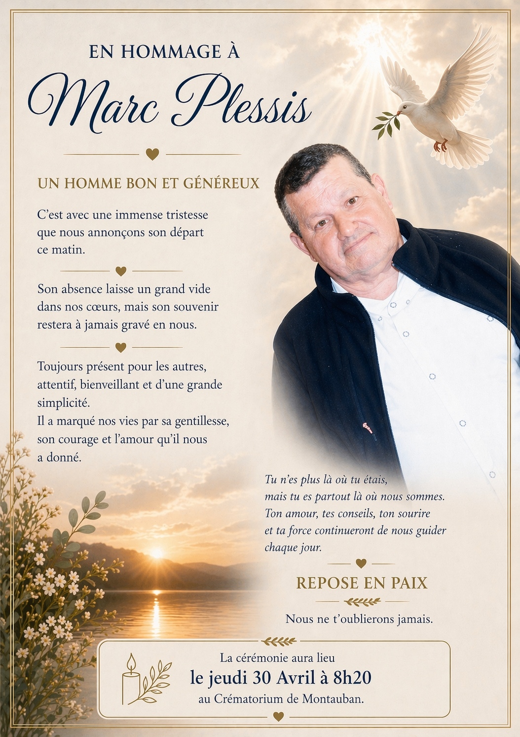 PLESSIS Marc, Jean